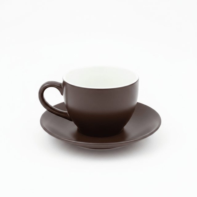 Porceletta Brown Ceramic Cup & Saucer Set — 230ml - Al Kabayel Discount CentrePorceletta Brown Ceramic Cup & Saucer Set — 230mlTea/Coffee SetsPORCELETTAAl Kabayel Discount Centre