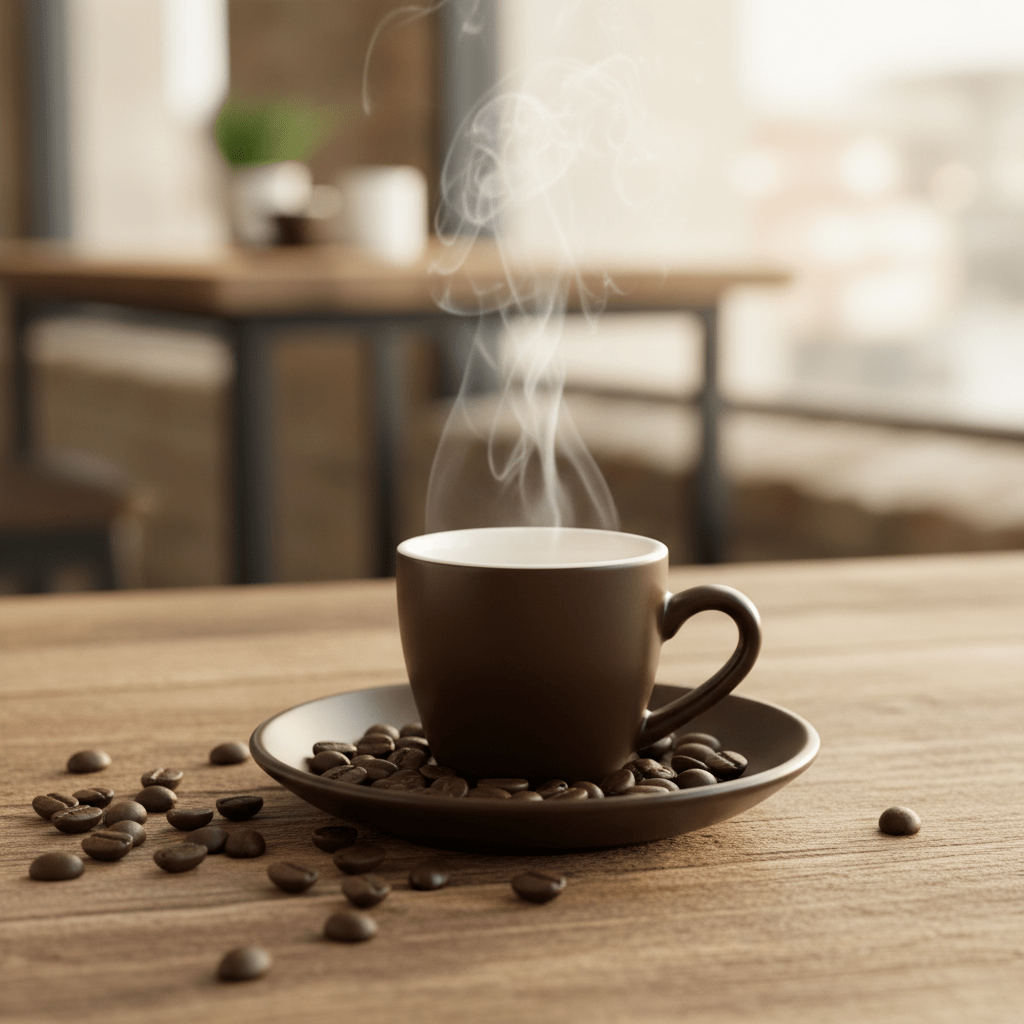Porceletta Brown Ceramic Espresso Cup & Saucer Set - 80ml - Al Kabayel Discount CentrePorceletta Brown Ceramic Espresso Cup & Saucer Set - 80mlTea/Coffee SetsPORCELETTAAl Kabayel Discount Centre