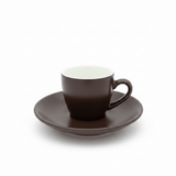 Porceletta Brown Ceramic Espresso Cup & Saucer Set - 80ml - Al Kabayel Discount CentrePorceletta Brown Ceramic Espresso Cup & Saucer Set - 80mlTea/Coffee SetsPORCELETTAAl Kabayel Discount Centre