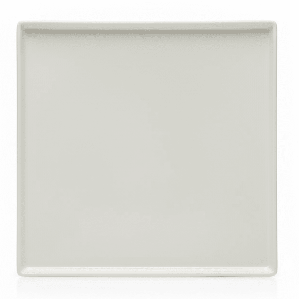 Porceletta Ivory White Square Ceramic Serving Plate – 25.4 cm Premium Elegant Dinnerware for Fine Dining & Catering - Al Kabayel Discount CentrePorceletta Ivory White Square Ceramic Serving Plate – 25.4 cm Premium Elegant Dinnerware for Fine Dining & CateringPlatesPORCELETTAAl Kabayel Discount Centre