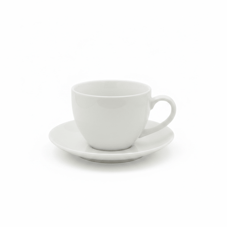 Porceletta White Ceramic Cup & Saucer Set — 200ml - Al Kabayel Discount CentrePorceletta White Ceramic Cup & Saucer Set — 200mlTea/Coffee SetsPORCELETTAAl Kabayel Discount Centre
