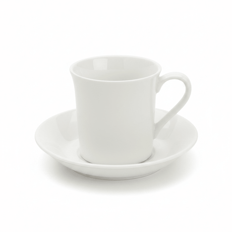 Porceletta White Ceramic Cup & Saucer Set – 200ml - Al Kabayel Discount CentrePorceletta White Ceramic Cup & Saucer Set – 200mlTea/Coffee SetsPORCELETTAAl Kabayel Discount Centre