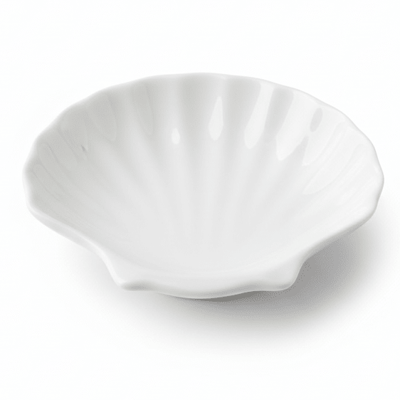 Porceletta White Ceramic Shell - Shaped Dish 4 Inch – Decorative Serving Dish for Snacks & Condiments - Al Kabayel Discount CentrePorceletta White Ceramic Shell - Shaped Dish 4 Inch – Decorative Serving Dish for Snacks & CondimentsPlatesPORCELETTAAl Kabayel Discount Centre