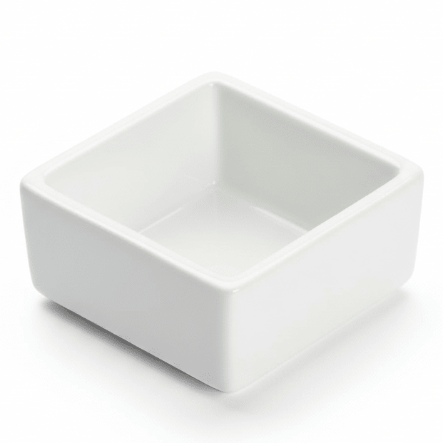 Porceletta White Square Ceramic Bowl – 8 cm Modern Minimalist Bowl for Desserts, Sauces & Side Dishes - Al Kabayel Discount CentrePorceletta White Square Ceramic Bowl – 8 cm Modern Minimalist Bowl for Desserts, Sauces & Side DishesBowlsPORCELETTAAl Kabayel Discount Centre