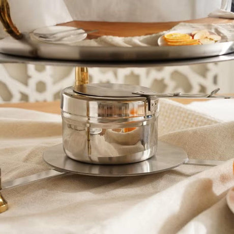 PRADEEP Classic Chafing Dish 4000ml Silver/Gold - Al Kabayel Discount CentrePRADEEP Classic Chafing Dish 4000ml Silver/GoldCasseroles & Stock PotsAl Kabayel Discount CentreAl Kabayel Discount Centre