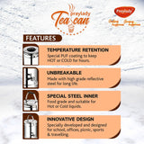 PRAYLADY Stainless Steel Hot & Cold Jar 7.5 Liter wit Tap, Silver/Red - Al Kabayel Discount CentrePRAYLADY Stainless Steel Hot & Cold Jar 7.5 Liter wit Tap, Silver/RedCoolersPRAYLADYAl Kabayel Discount Centre