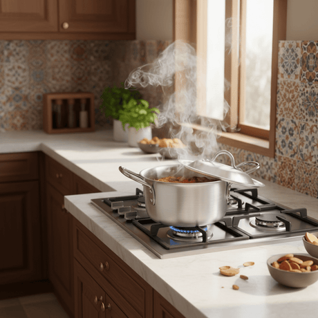 Precious Smart Aluminium Cooking Pot With Lid 19cm - Al Kabayel Discount CentrePrecious Smart Aluminium Cooking Pot With Lid 19cmCasseroles & Stock PotsPRECIOUSAl Kabayel Discount Centre