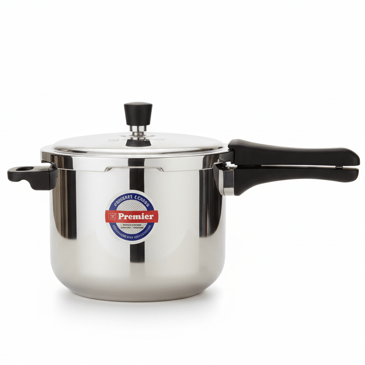 Premier 3L Stainless Steel Triply Pressure Cooker – Compact Size - Al Kabayel Discount CentrePremier 3L Stainless Steel Triply Pressure Cooker – Compact SizePressure CookersPREMIERAl Kabayel Discount Centre