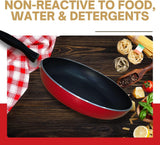 Premier 7pcs Non - Stick Cookware Set Includes 24cm Stew Pot with Lid - 1pc, 18cm Stew Pot with Lid - 1pc, 16cm Sauce Pan with Lid - 1pc, 24cm Frypan - 1pc - Al Kabayel Discount CentrePremier 7pcs Non - Stick Cookware Set Includes 24cm Stew Pot with Lid - 1pc, 18cm Stew Pot with Lid - 1pc, 16cm Sauce Pan with Lid - 1pc, 24cm Frypan - 1pcCookware SetPREMIERAl Kabayel Discount Centre
