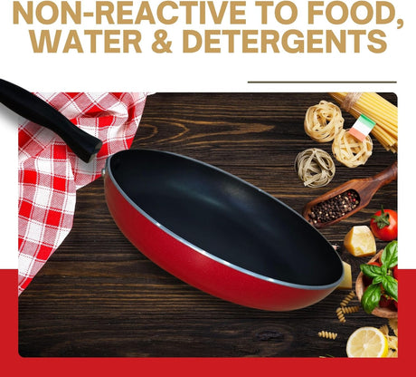 Premier 7pcs Non - Stick Cookware Set Includes 24cm Stew Pot with Lid - 1pc, 18cm Stew Pot with Lid - 1pc, 16cm Sauce Pan with Lid - 1pc, 24cm Frypan - 1pc - Al Kabayel Discount CentrePremier 7pcs Non - Stick Cookware Set Includes 24cm Stew Pot with Lid - 1pc, 18cm Stew Pot with Lid - 1pc, 16cm Sauce Pan with Lid - 1pc, 24cm Frypan - 1pcCookware SetPREMIERAl Kabayel Discount Centre