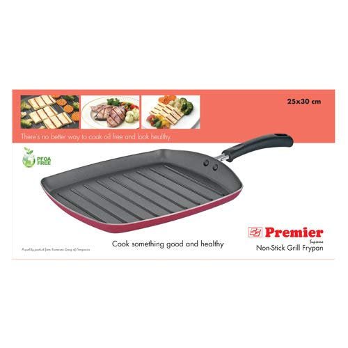 PREMIER Non - Stick Grill Fry Pan - Al Kabayel Discount CentrePREMIER Non - Stick Grill Fry PanFrying Pans & SkilletsPREMIERAl Kabayel Discount Centre