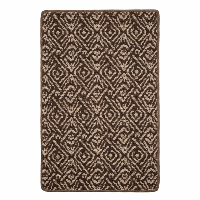 Premium Geometric Diamond Pattern Rectangle Door Mat | Anti-Slip Entrance Rug for Home, Kitchen & Entryway | 68 × 44 cm | Brown & Beige Woven Design - Al Kabayel Discount CentrePremium Geometric Diamond Pattern Rectangle Door Mat | Anti-Slip Entrance Rug for Home, Kitchen & Entryway | 68 × 44 cm | Brown & Beige Woven DesignDoormatsAKDCAl Kabayel Discount Centre