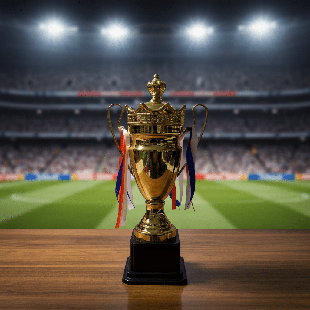 Premium Gold & Black Metal Trophy Cup — 33cm | Champion Award with Decorative Ribbons - Al Kabayel Discount CentrePremium Gold & Black Metal Trophy Cup — 33cm | Champion Award with Decorative RibbonsSportsAKDCAl Kabayel Discount Centre