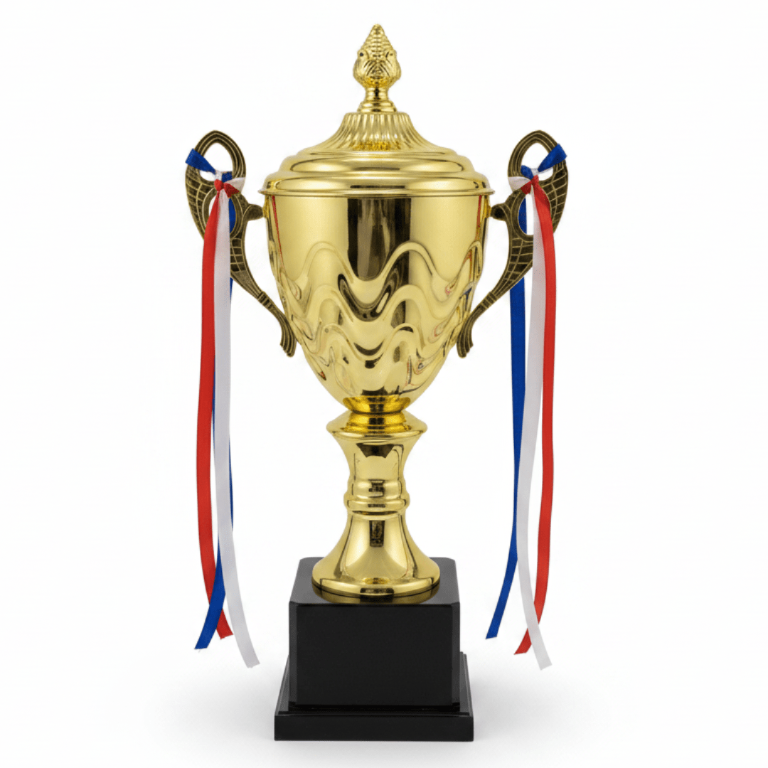 Premium Gold & Black MGold & Black Metal Trophy Cup — 45cm | Award Trophy with Decorative Ribbonsetal Trophy — 45cm - Al Kabayel Discount CentrePremium Gold & Black MGold & Black Metal Trophy Cup — 45cm | Award Trophy with Decorative Ribbonsetal Trophy — 45cmSportsAKDCAl Kabayel Discount Centre