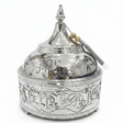 Premium Silver Stainless Steel Tajine with Palm Tree Landscape Design — 22cm | Arabic Heritage Serving Dish - Al Kabayel Discount CentrePremium Silver Stainless Steel Tajine with Palm Tree Landscape Design — 22cm | Arabic Heritage Serving DishServing TraysAKDCAl Kabayel Discount Centre