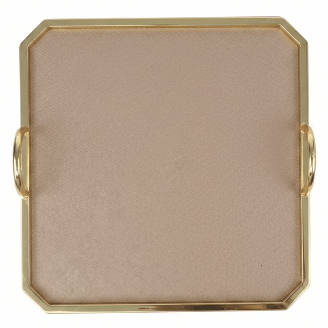 Premium Square Wooden Serving Tray with Metal Border & Leather Finish – 35×35cm - Al Kabayel Discount CentrePremium Square Wooden Serving Tray with Metal Border & Leather Finish – 35×35cmServing TraysAKDCAl Kabayel Discount Centre