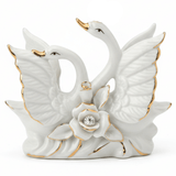 Premium White Ceramic Swan Decorative Showpiece with Floral Design for Elegant Table Styling – Design 1 – 12×10cm - Al Kabayel Discount CentrePremium White Ceramic Swan Decorative Showpiece with Floral Design for Elegant Table Styling – Design 1 – 12×10cmHome Décor AccentsAKDCAl Kabayel Discount Centre