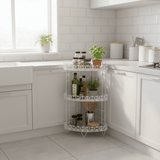 Premium White Metal 3 - Tier Storage Rack for Kitchen Bathroom and Home Organization – 60 cm - Al Kabayel Discount CentrePremium White Metal 3 - Tier Storage Rack for Kitchen Bathroom and Home Organization – 60 cmOrganizers & AccessoriesAKDCAl Kabayel Discount Centre
