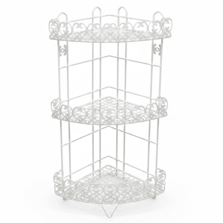 Premium White Metal 3 - Tier Storage Rack for Kitchen Bathroom and Home Organization – 60 cm - Al Kabayel Discount CentrePremium White Metal 3 - Tier Storage Rack for Kitchen Bathroom and Home Organization – 60 cmOrganizers & AccessoriesAKDCAl Kabayel Discount Centre