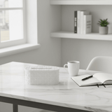 Premium White Pop Tissue Box Holder with Elegant Minimalist Design – Luxury Tissue Storage Case for Home & Office 21×10 cm - Al Kabayel Discount CentrePremium White Pop Tissue Box Holder with Elegant Minimalist Design – Luxury Tissue Storage Case for Home & Office 21×10 cmNapkin Holders & Tissue BoxAKDCAl Kabayel Discount Centre