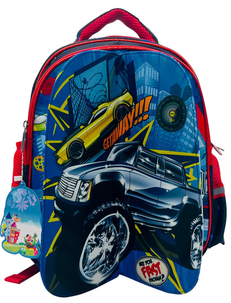 President School Bag 14", 3 - in - 1 Speedster Design - Al Kabayel Discount CentrePresident School Bag 14", 3 - in - 1 Speedster DesignSchool BagsPRESIDENTAl Kabayel Discount Centre
