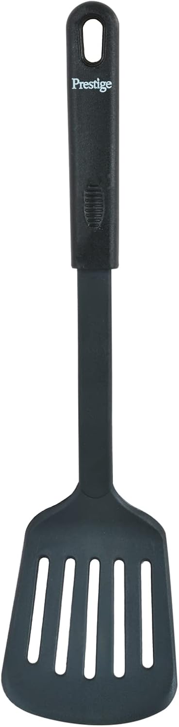 Prestige 5pcs Nylon Kitchen Tool Set, Solid Turner - Slotted Turner - Solid Spoon - Strainer Spoon - Ladle, Black - Al Kabayel Discount CentrePrestige 5pcs Nylon Kitchen Tool Set, Solid Turner - Slotted Turner - Solid Spoon - Strainer Spoon - Ladle, BlackCookware AccessoriesPRESTIGEAl Kabayel Discount Centre