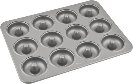 Prestige Carbon Steel 12 Cup Donut Pan, Premium Non - Stick Coating, Easy Release Cake and Pastries - 28616 - Al Kabayel Discount CentrePrestige Carbon Steel 12 Cup Donut Pan, Premium Non - Stick Coating, Easy Release Cake and Pastries - 28616Frying Pans & SkilletsPRESTIGEAl Kabayel Discount Centre