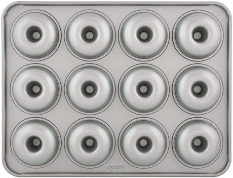 Prestige Carbon Steel 12 Cup Donut Pan, Premium Non - Stick Coating, Easy Release Cake and Pastries - 28616 - Al Kabayel Discount CentrePrestige Carbon Steel 12 Cup Donut Pan, Premium Non - Stick Coating, Easy Release Cake and Pastries - 28616Frying Pans & SkilletsPRESTIGEAl Kabayel Discount Centre