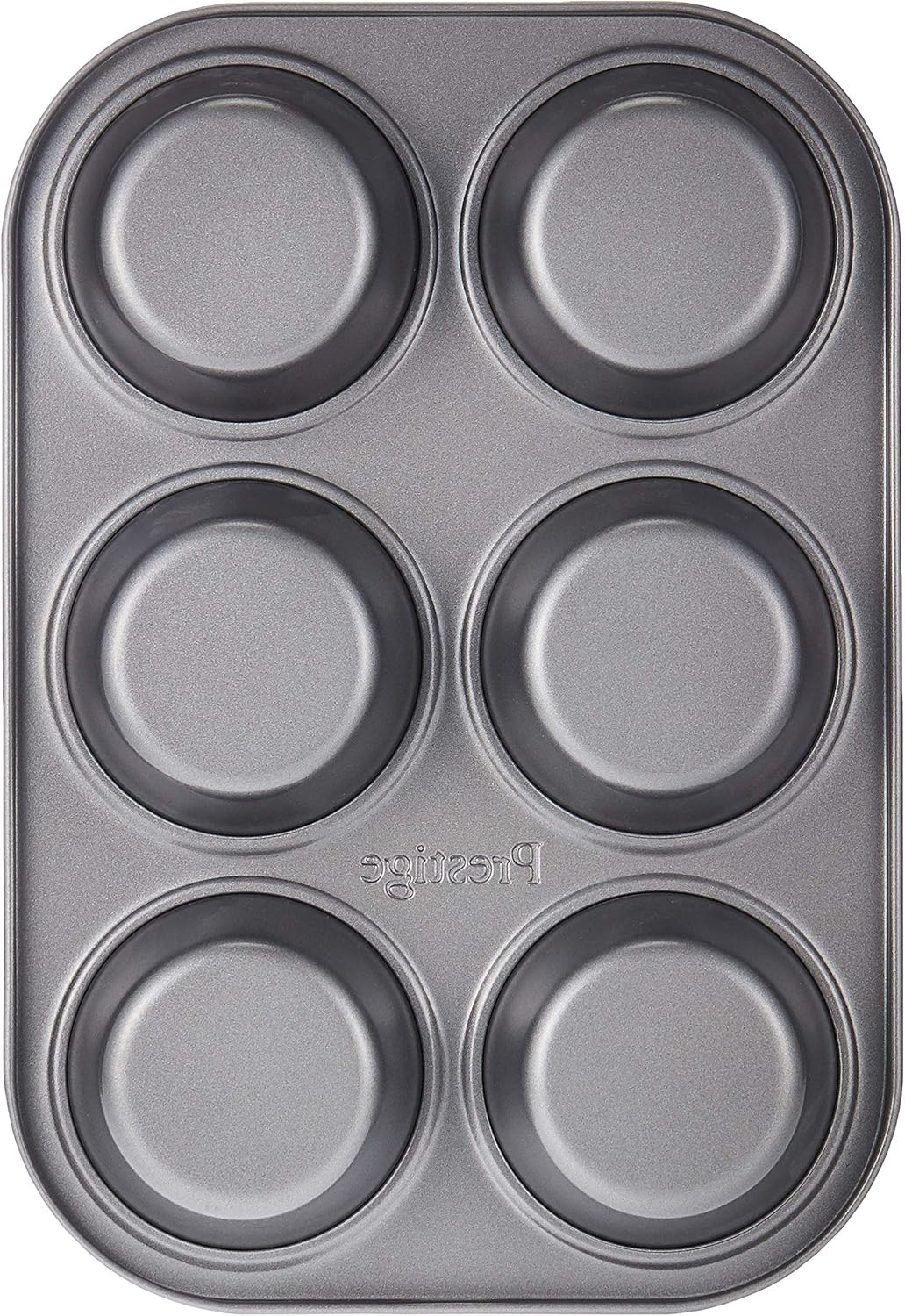 Prestige Carbon Steel 6 Cup Muffin Pan, Premium Non - Stick Coating, Easy Release Cake and Pastries - 28611 - Al Kabayel Discount CentrePrestige Carbon Steel 6 Cup Muffin Pan, Premium Non - Stick Coating, Easy Release Cake and Pastries - 28611Frying Pans & SkilletsPRESTIGEAl Kabayel Discount Centre