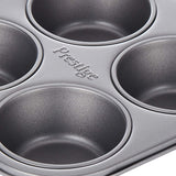 Prestige Carbon Steel 6 Cup Muffin Pan, Premium Non - Stick Coating, Easy Release Cake and Pastries - 28611 - Al Kabayel Discount CentrePrestige Carbon Steel 6 Cup Muffin Pan, Premium Non - Stick Coating, Easy Release Cake and Pastries - 28611Frying Pans & SkilletsPRESTIGEAl Kabayel Discount Centre