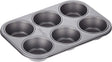 Prestige Carbon Steel 6 Cup Muffin Pan, Premium Non - Stick Coating, Easy Release Cake and Pastries - 28611 - Al Kabayel Discount CentrePrestige Carbon Steel 6 Cup Muffin Pan, Premium Non - Stick Coating, Easy Release Cake and Pastries - 28611Frying Pans & SkilletsPRESTIGEAl Kabayel Discount Centre