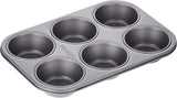 Prestige Carbon Steel 6 Cup Muffin Pan, Premium Non - Stick Coating, Easy Release Cake and Pastries - 28611 - Al Kabayel Discount CentrePrestige Carbon Steel 6 Cup Muffin Pan, Premium Non - Stick Coating, Easy Release Cake and Pastries - 28611Frying Pans & SkilletsPRESTIGEAl Kabayel Discount Centre