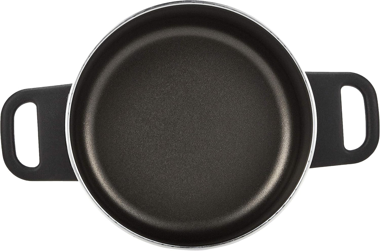 Prestige Classique 16cm Non - Stick Casserole (1.4L) – 3X Ultra Tough with Steel Lid, Red (PR21541) - Al Kabayel Discount CentrePrestige Classique 16cm Non - Stick Casserole (1.4L) – 3X Ultra Tough with Steel Lid, Red (PR21541)CasserolesPRESTIGEAl Kabayel Discount Centre
