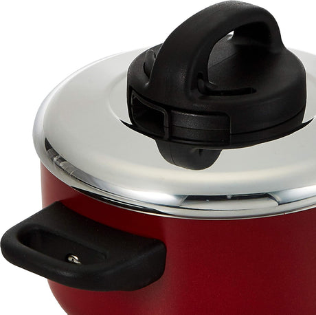 Prestige Classique 18cm Non - Stick Casserole (1.9L) – 3X Ultra Tough with Steel Lid, Red (PR21542) - Al Kabayel Discount CentrePrestige Classique 18cm Non - Stick Casserole (1.9L) – 3X Ultra Tough with Steel Lid, Red (PR21542)CasserolesPRESTIGEAl Kabayel Discount Centre