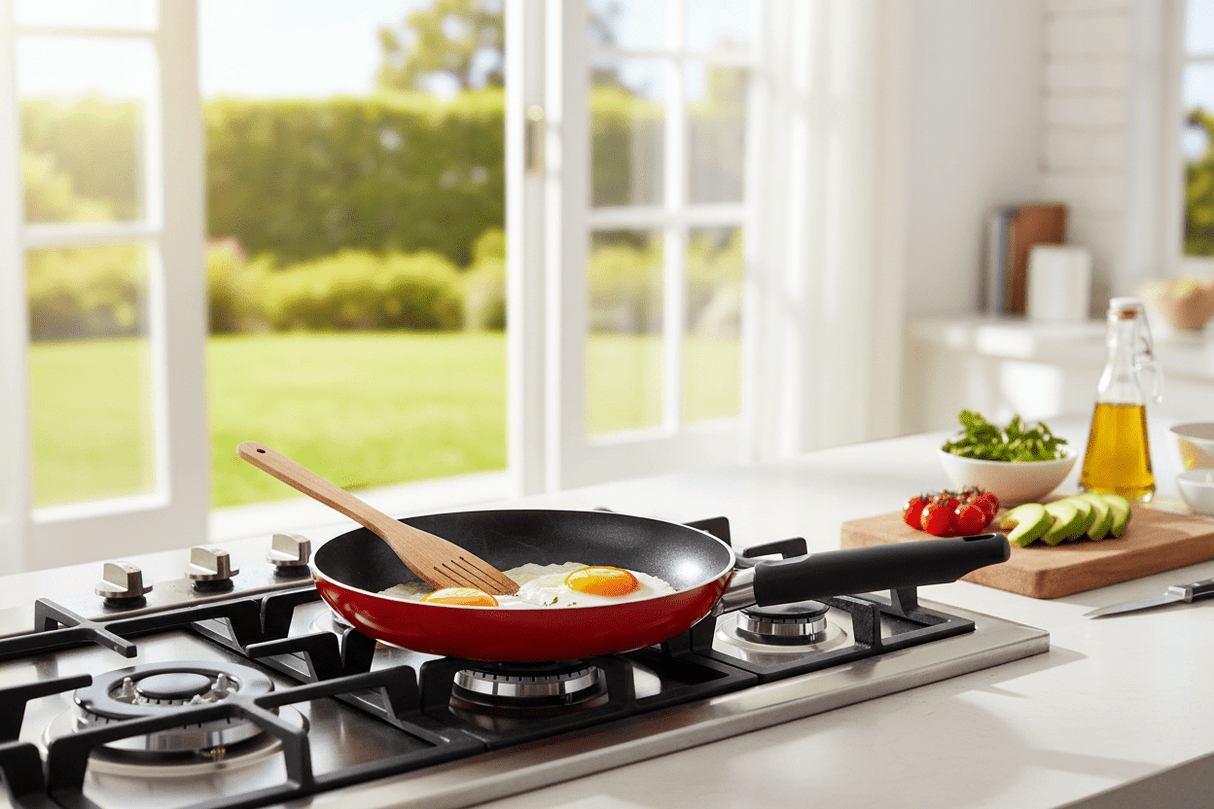 Prestige Classique 28cm Non - Stick Fry Pan – 3X Ultra Tough Coating, Red (PR15904) - Al Kabayel Discount CentrePrestige Classique 28cm Non - Stick Fry Pan – 3X Ultra Tough Coating, Red (PR15904)Frying Pans & SkilletsPRESTIGEAl Kabayel Discount Centre