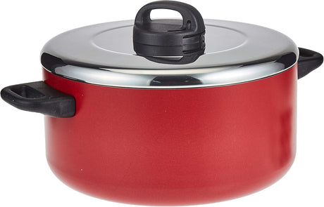 Prestige Classique 3X Ultra Tough Covered NonStick Stockpot, 10 Ltr, 30 cm, Red - Al Kabayel Discount CentrePrestige Classique 3X Ultra Tough Covered NonStick Stockpot, 10 Ltr, 30 cm, RedCasseroles & Stock PotsPRESTIGEAl Kabayel Discount Centre