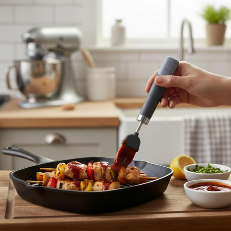 Prestige Easy Prep Pastry Brush | Non-Slip Silicone Handle | Dishwasher Safe | PR49280 - Al Kabayel Discount CentrePrestige Easy Prep Pastry Brush | Non-Slip Silicone Handle | Dishwasher Safe | PR49280Kitchen Utensils & GadgetsPRESTIGEAl Kabayel Discount Centre