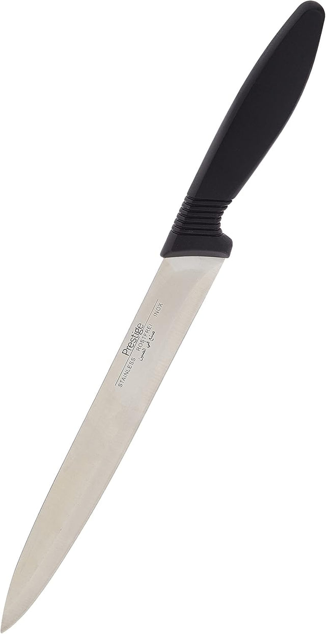 PRESTIGE Stainless Steel Carver/Slicer Knife 20cm - Al Kabayel Discount CentrePRESTIGE Stainless Steel Carver/Slicer Knife 20cmCookware AccessoriesPRESTIGEAl Kabayel Discount Centre