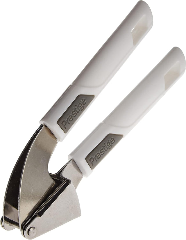 PRESTIGE Stainless Steel Garlic Press 19cm*2.5cm*6cm, White - Al Kabayel Discount CentrePRESTIGE Stainless Steel Garlic Press 19cm*2.5cm*6cm, WhiteCookware AccessoriesPRESTIGEAl Kabayel Discount Centre