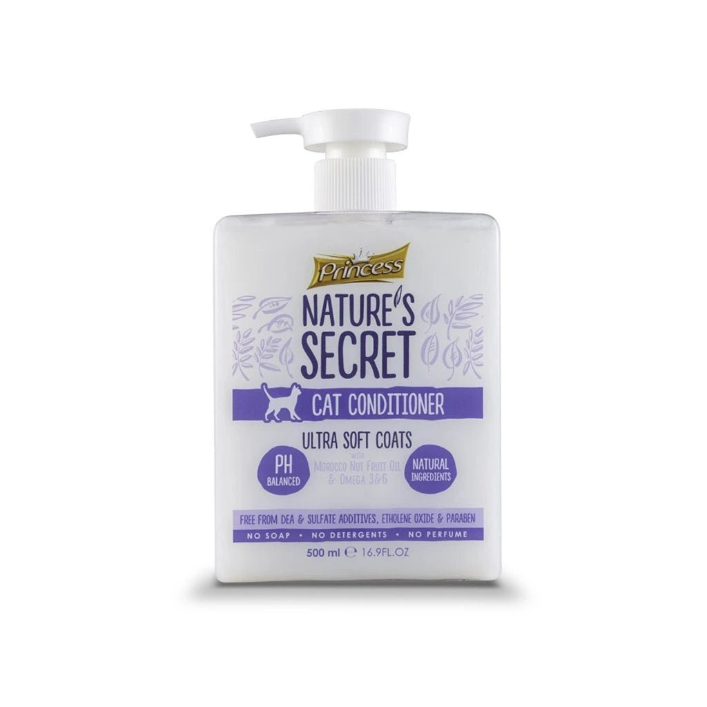 Princess Natures Cat Conditioner For Ultra Soft Coats - 500ML - Al Kabayel Discount CentrePrincess Natures Cat Conditioner For Ultra Soft Coats - 500MLPet SuppliesPRINCESSAl Kabayel Discount Centre