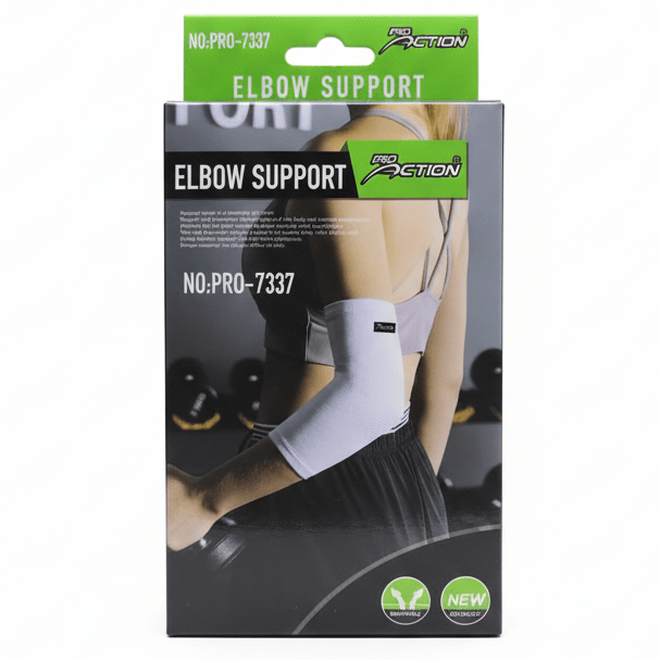 Pro Action Elbow Support – Breathable Compression Sleeve | Model PRO - 7337 - Al Kabayel Discount CentrePro Action Elbow Support – Breathable Compression Sleeve | Model PRO - 7337Sports & FitnessPRO ACTIONAl Kabayel Discount Centre