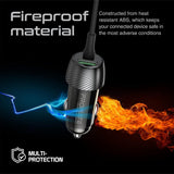 Promate Car Charger with Cable, Universal 33W Power Delivery DC Charger with Built - In 2 - in - 1 Splitter USB - C, Lightning Charging Coiled Cable and QC 3.0 USB Port for iPhone 17, Andriod PowerDrive - 33DCI - Al Kabayel Discount CentrePromate Car Charger with Cable, Universal 33W Power Delivery DC Charger with Built - In 2 - in - 1 Splitter USB - C, Lightning Charging Coiled Cable and QC 3.0 USB Port for iPhone 17, Andriod PowerDrive - 33DCICords & AdaptersPROMATEAl Kabayel Discount Centre