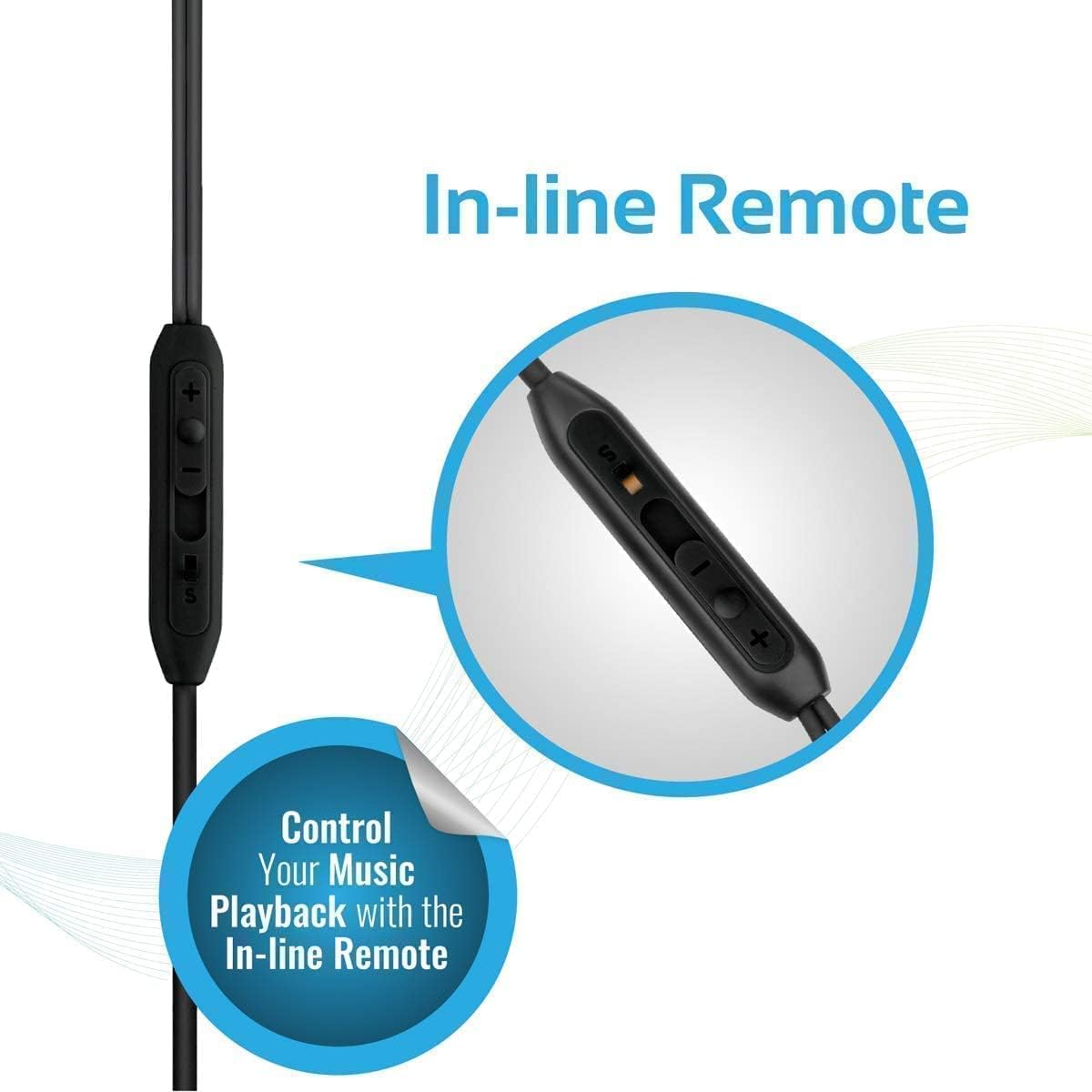 Promate Earphones, In - Ear 3.5Mm Universal Crystal Sound And Noise Isolating Earbuds With In - Line Remote Volume Control And Built - In Mic For Smartphones, Pc, Tablets, Laptops, Gearpod - Is2 Black, Wired - Al Kabayel Discount CentrePromate Earphones, In - Ear 3.5Mm Universal Crystal Sound And Noise Isolating Earbuds With In - Line Remote Volume Control And Built - In Mic For Smartphones, Pc, Tablets, Laptops, Gearpod - Is2 Black, WiredElectronic AppliancesPROMATEAl Kabayel Discount Centre