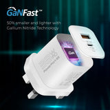 Promate GaN USB - C Charger, Ultra - Compact 33W USB - C Power Delivery Wall Charger with Fast 22.5W QC 3.0 Charging Port, Adaptive Smart Charging and Short - Circuit Protection for iPhone 15, PowerPort - 33 - Al Kabayel Discount CentrePromate GaN USB - C Charger, Ultra - Compact 33W USB - C Power Delivery Wall Charger with Fast 22.5W QC 3.0 Charging Port, Adaptive Smart Charging and Short - Circuit Protection for iPhone 15, PowerPort - 33Cords & AdaptersPROMATEAl Kabayel Discount Centre