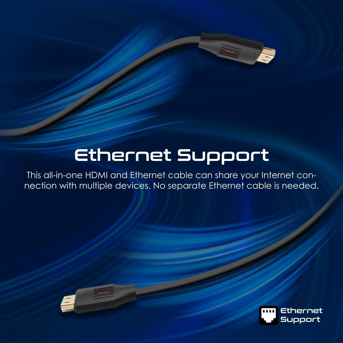 PROMATE HDMI 2.0 Cable, 4K@60Hz HDMI to HDMI Slim 10meter Cable, 9Gbps Bandwidth, Ethernet Support and Gold - Plated Connectors, ProLink4K60 - 10M - Al Kabayel Discount CentrePROMATE HDMI 2.0 Cable, 4K@60Hz HDMI to HDMI Slim 10meter Cable, 9Gbps Bandwidth, Ethernet Support and Gold - Plated Connectors, ProLink4K60 - 10MCords & AdaptersPROMATEAl Kabayel Discount Centre