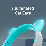 Promate Kids Wireless Bluetooth Headphones, Kawaii Style Wired/Wireless Foldable Headphones with Attached LED Cat Ears, 93Db Safe Volume Limit, Mic, AUX, TF Card Slot and 40H Playtime, Panda - Al Kabayel Discount CentrePromate Kids Wireless Bluetooth Headphones, Kawaii Style Wired/Wireless Foldable Headphones with Attached LED Cat Ears, 93Db Safe Volume Limit, Mic, AUX, TF Card Slot and 40H Playtime, PandaElectronic AppliancesPROMATEAl Kabayel Discount Centre