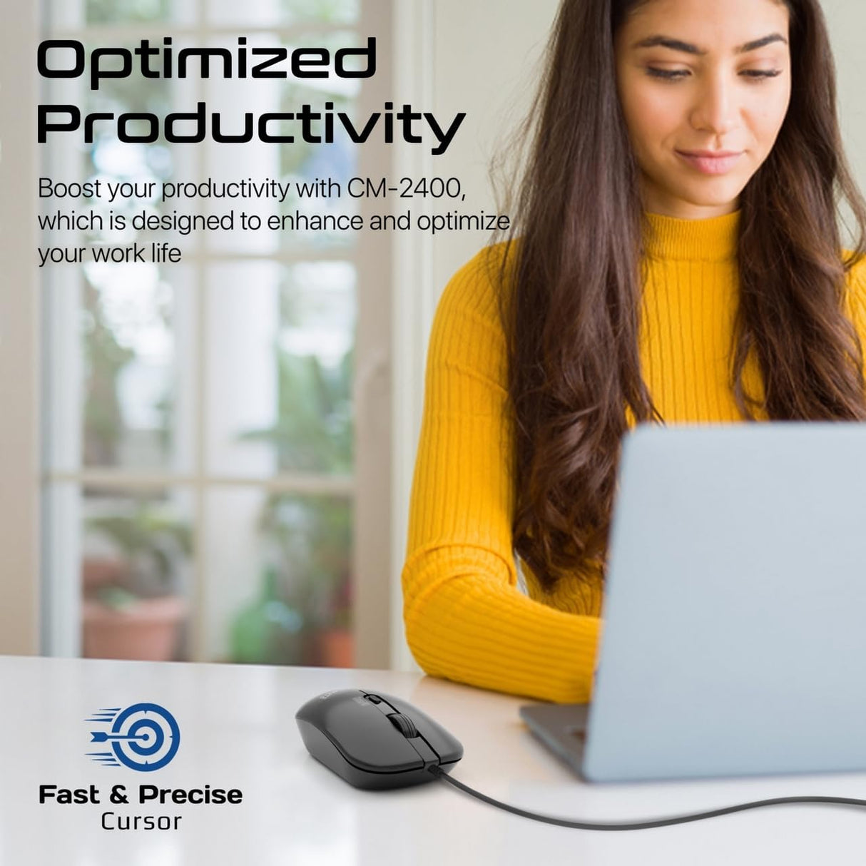 Promate MaxComfort Adjustable DPI Wired Optical Mouse, 2400DPI High Precision, 1.5m Cable Length - Al Kabayel Discount CentrePromate MaxComfort Adjustable DPI Wired Optical Mouse, 2400DPI High Precision, 1.5m Cable LengthElectronic AppliancesPROMATEAl Kabayel Discount Centre