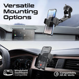 Promate Transparent Car Mount with Intelligent Auto - Clamping Cradle Design, Versatile Mounting Options, Multi - Angle Support, Extendable Arm, and One Touch Release for iPhone 17/14, TransHold - EXT - Al Kabayel Discount CentrePromate Transparent Car Mount with Intelligent Auto - Clamping Cradle Design, Versatile Mounting Options, Multi - Angle Support, Extendable Arm, and One Touch Release for iPhone 17/14, TransHold - EXTElectronic AppliancesPROMATEAl Kabayel Discount Centre