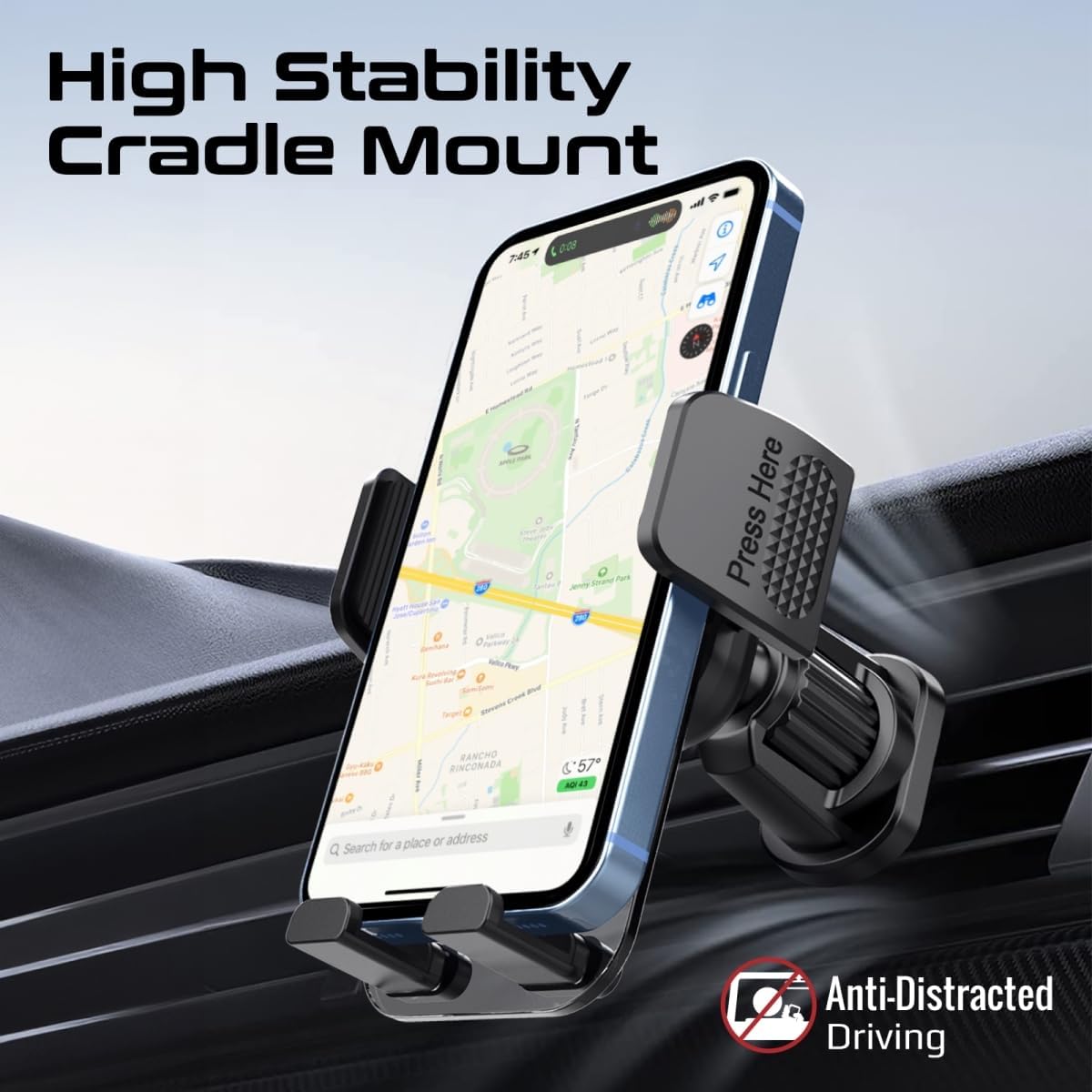 Promate Transparent Car Mount with Intelligent Auto - Clamping Cradle Design, Versatile Mounting Options, Multi - Angle Support, Extendable Arm, and One Touch Release for iPhone 17/14, TransHold - EXT - Al Kabayel Discount CentrePromate Transparent Car Mount with Intelligent Auto - Clamping Cradle Design, Versatile Mounting Options, Multi - Angle Support, Extendable Arm, and One Touch Release for iPhone 17/14, TransHold - EXTElectronic AppliancesPROMATEAl Kabayel Discount Centre