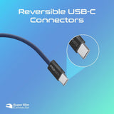 Promate USB - C to USB - C Cable, Premium 60W Power Delivery Fast Charging Cable, 480Mbps Data Sync, 200cm Anti - Tangle Nylon Braided Cord for iPhone 17, Galaxy S25, iPad Air, Dell, ECOLINE - CC200.NAVY - Al Kabayel Discount CentrePromate USB - C to USB - C Cable, Premium 60W Power Delivery Fast Charging Cable, 480Mbps Data Sync, 200cm Anti - Tangle Nylon Braided Cord for iPhone 17, Galaxy S25, iPad Air, Dell, ECOLINE - CC200.NAVYCords & AdaptersPROMATEAl Kabayel Discount Centre